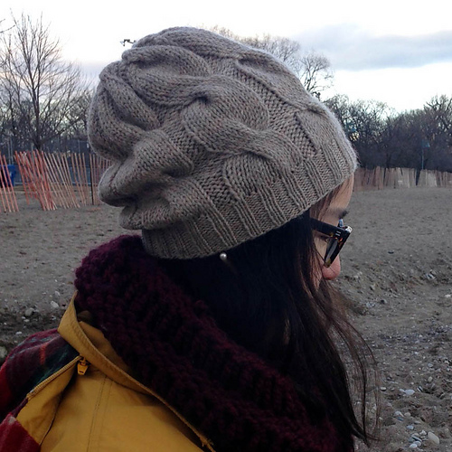 big fat cable hat photo 1