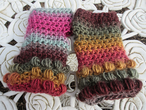 Winter's Desert Fingerless Gloves photo 2