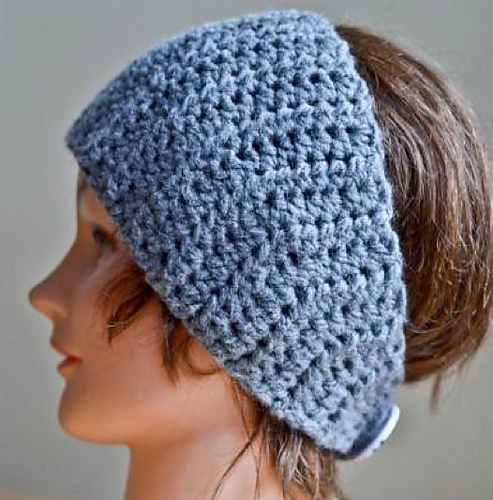 Crochet Head Wrap Earwarmer Headband photo 4