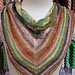 Garter Lace Tiangular Shawl pattern 