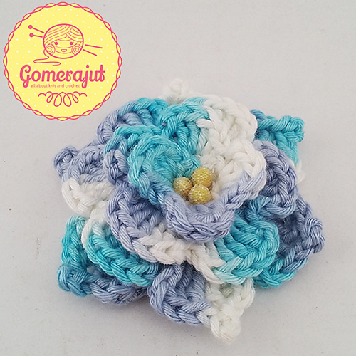 Stephanie’s Fuzz Flower (Picot Style) photo 2