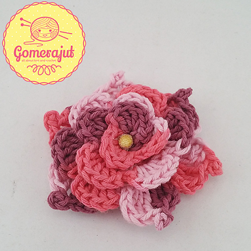 Stephanie’s Fuzz Flower (Picot Style) photo 3