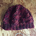 Slouch Shells Beanie with Ribbed Edge pattern 