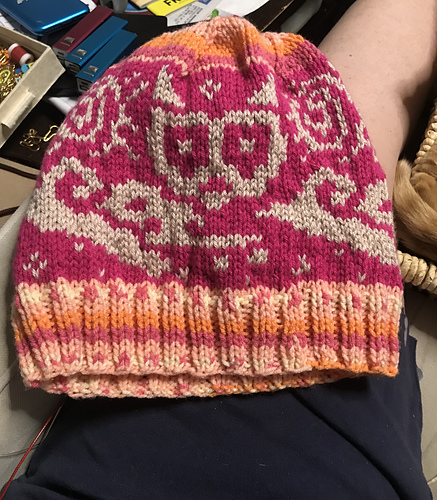 Aztec Cat Hat, Cowl, or Bag photo 5