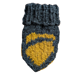 Thumbless baby mitts- Gullet (Goldie) shield in Finull