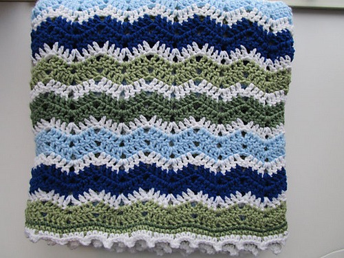 Ravelry: Gentle Waves pattern by Kathie Sew Happy