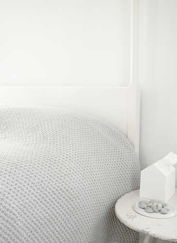 Double Seed Stitch Blanket photo 1