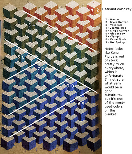 Tumbling Blocks - Kat Li