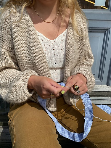 Enkelt og greit Chunky Cardigan - Katrine Hannibal at Önling