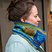 One-Braid Modular Crochet Cowl pattern
