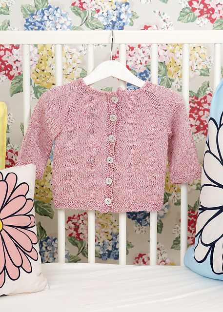 Ravelry: Diamond Baby Cardigan pattern by Andrea Sanchez