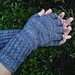 Struck By Lightning Fingerless Gloves pattern 