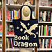Book Dragon Tapestry Tote Bag pattern 