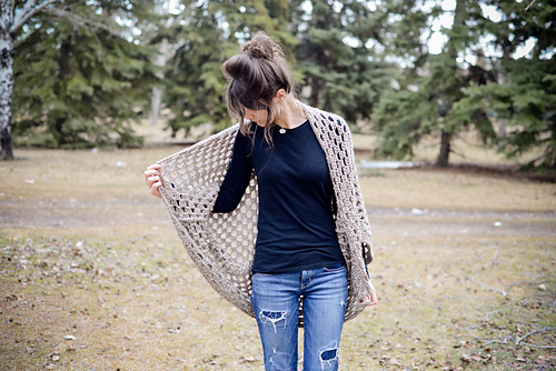 Cocoon Gensershrug - knitbrooks