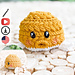 Wheat Stitch Pufferfish pattern 