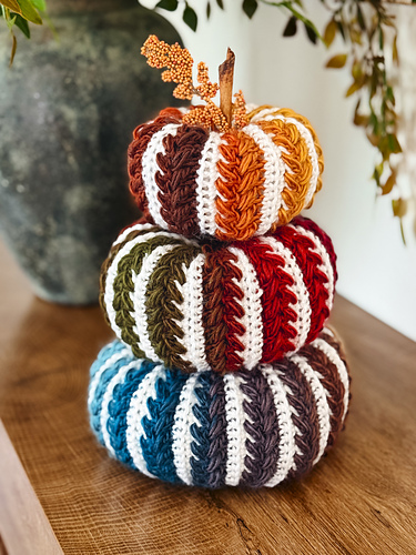 Wheat Stitch™ Pumpkin Spice Crochet Trio 다른 모습 6