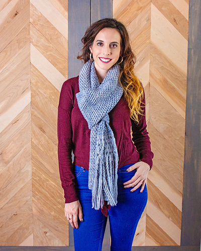 Boho Macramé Sjal Crochet - Briana K Designs