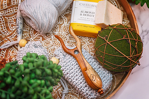 Soap Saver Crochet Bag photo 10