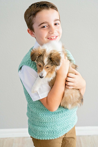 Heatherly Crochet Vest photo 3