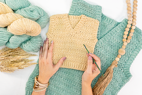 Heatherly Crochet Vest photo 2