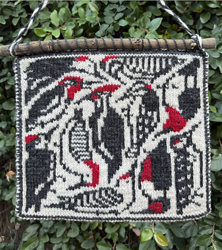 Woodpeckers Tapestry