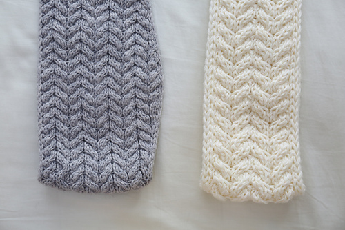 Croissant Cable Scarf 다른 모습 5