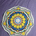Sun Blossom Mandala Doily photo 3