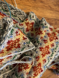 Grafting the second sleeve.