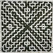 April Interlocking Square pattern 