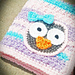 Owl Lovey, Security Blankey pattern 