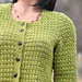 Crossed Stitch Button Front Cardigan pattern 