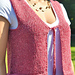 Easy Tie Front Vest pattern 