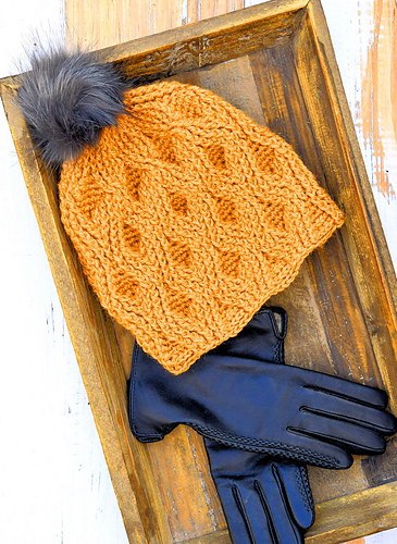Raised Diamonds Beanie photo 1