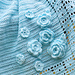 Blue Roses Baby Blanket photo 4