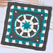 Celestial Landing Afghan Square photo 3