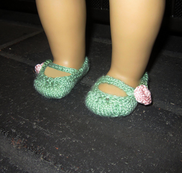 Ravelry kimmyz's Seamless American Girl Doll Shoes