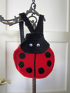Ravelry: kimmyz's Lady Bug Backpack (Free Pattern)