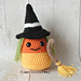 Halloween Witch Candy Corn Amigurumi pattern 