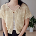 Pure Lace open Cardigan pattern