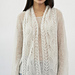 The Fuzzy Scarf pattern 