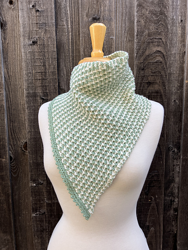 Ravelry: Dappled Light Bandana Cowl pattern by Kira Dulaney