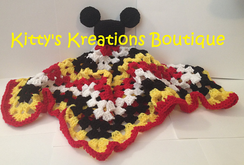 Mickey & Minnie Lovey w/ Tutorial photo 4