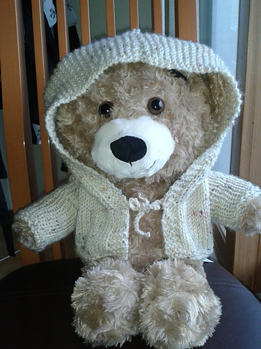 Hooded Sweater for a Cabbage Patch Doll photo 11
