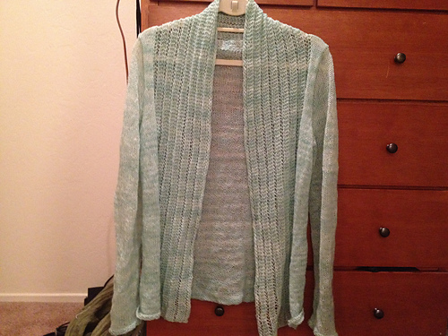 Ravelry: Magic Lace Cardigan pattern by Angela Juergens