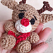 Rena de Natal pattern 