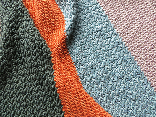 Modern Stripes Baby Blanket photo 2