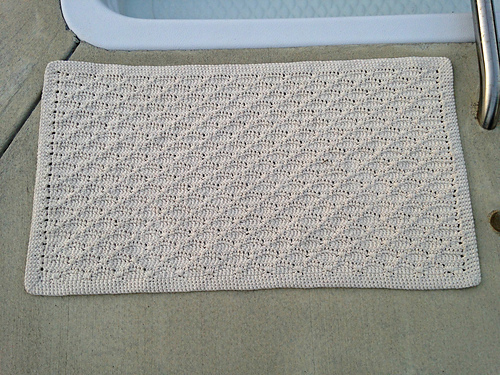 Simple Crochet Rug photo 2