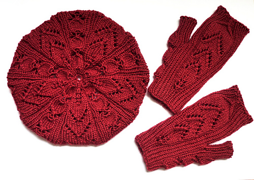 Ume Hat and Gloves photo 2