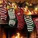 Christmas Stocking Advent Calendar Garland pattern