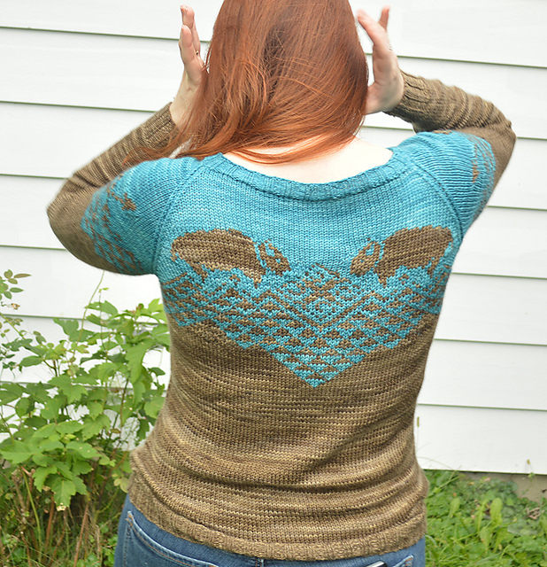 Buffalo Sweater pattern by Natalie 